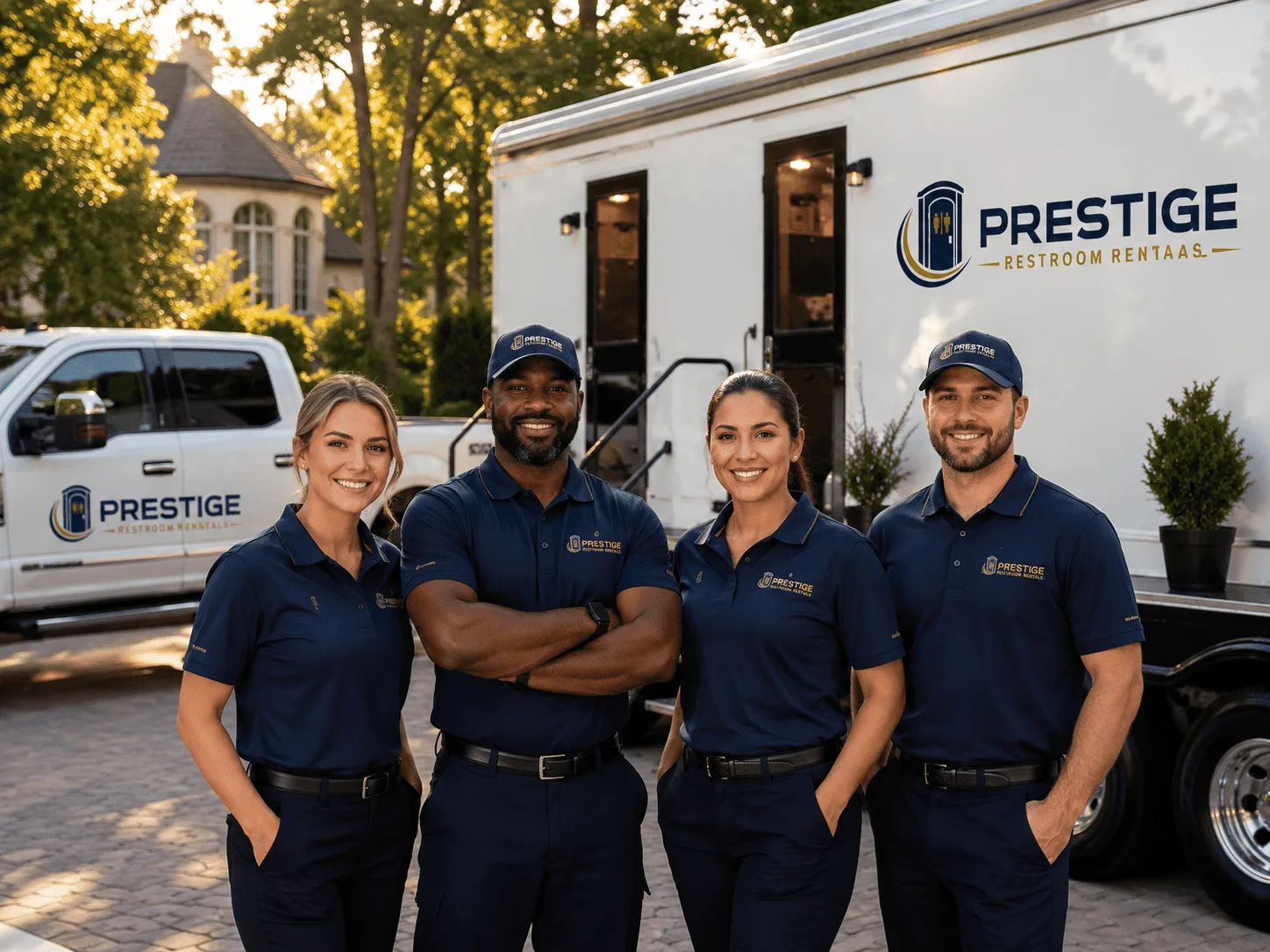 Trusted Luxury Portable Restrooms company in Golf, IL
